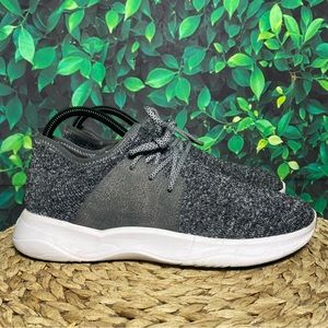 Vessi everyday grey waterproof sneakers